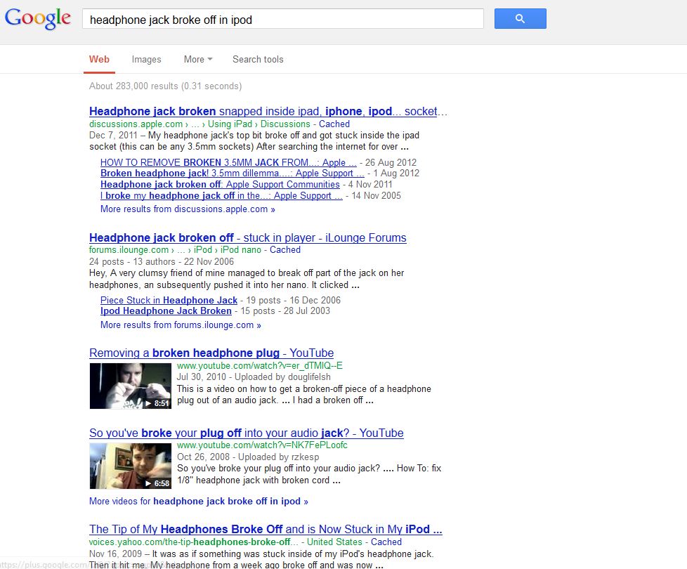 Global Greek World GGW, Apple, an iPod, a Broken Headphone Jack and a