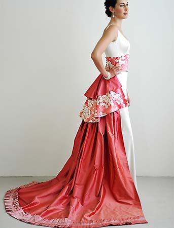 Obi Wedding Dresswedding Dresses Amazing Anese Inspired Modern Wedding Gowns Cherry Blossoms At Their Best Red And White With Great Cultural Value Very Chic