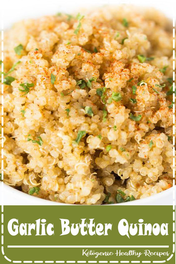 Garlic Butter Quinoa Food Brenda