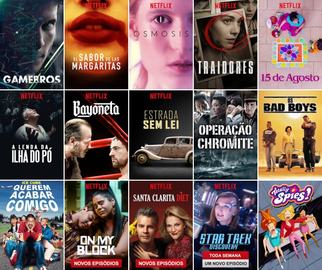 Netflix lança 'Top 10', lista com filmes e séries mais assistidos no Brasil