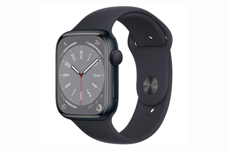 Đồng hồ Apple Watch Series 8 GPS 41mm Midnight – Viền nhôm, Dây cao su – MNP53VN/A – Hàng chính hãng