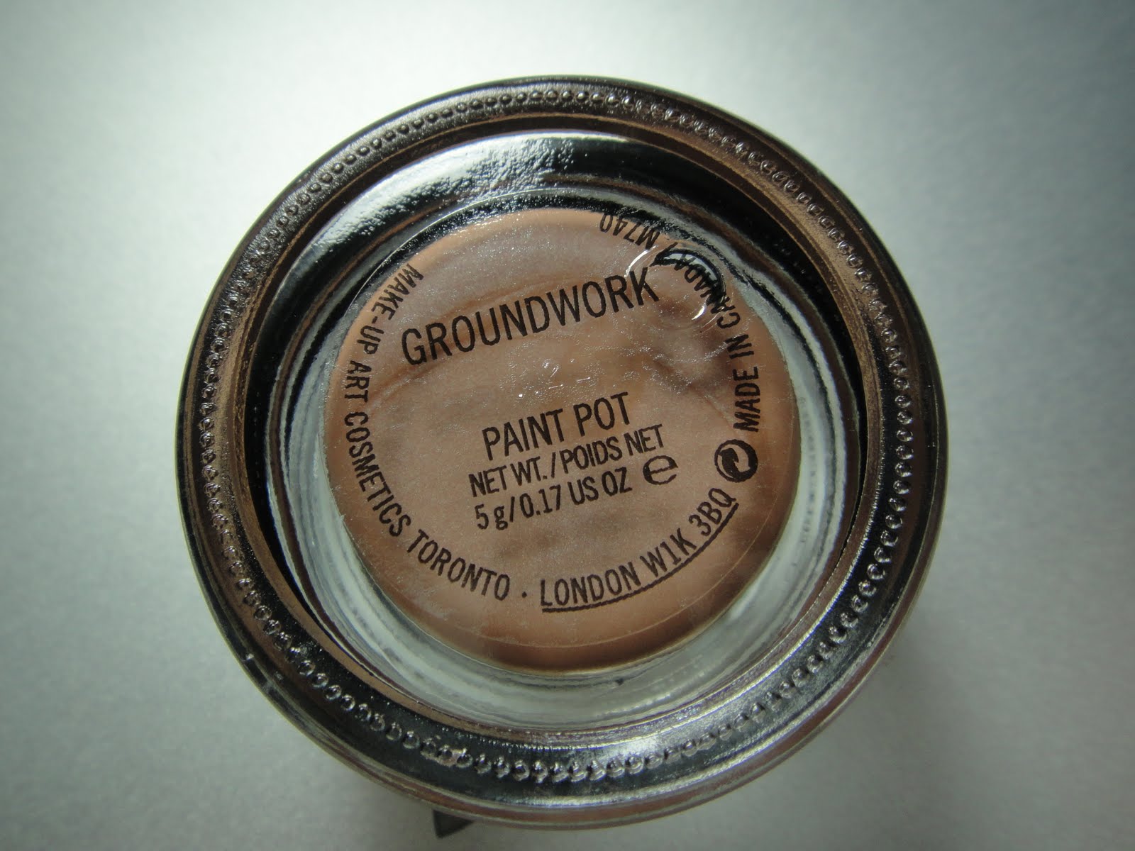 Everything Lovely & Chic Review MAC Paint Pot in Groundwork