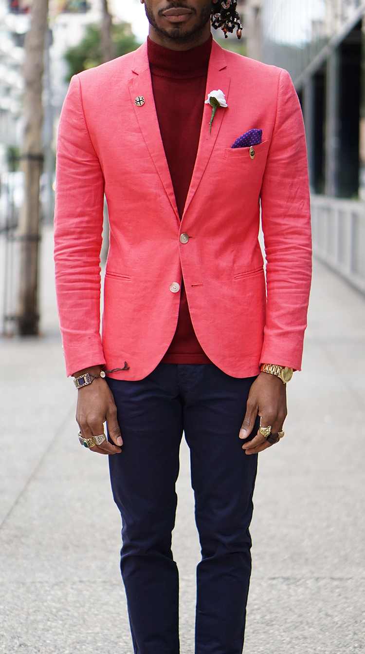 Norris Danta Ford HOW TO ROCK A "PINK BLAZER"