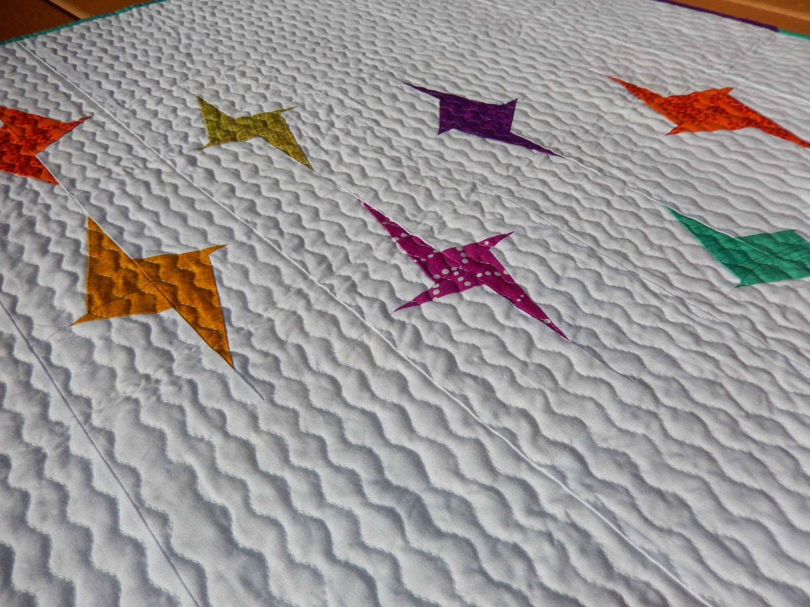 Cascading Stars by Afton Warrick @ Quilting Mod