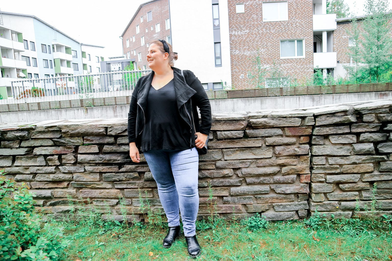 Big mamas home by Jenni S. Mokkanahkatakki ja lempitoppi Big mamas home by Jenni S. Mokkanahkatakki ja lempitoppi