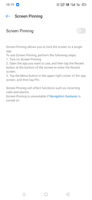 Most hidden features of Realme UI. What is screen pinning?