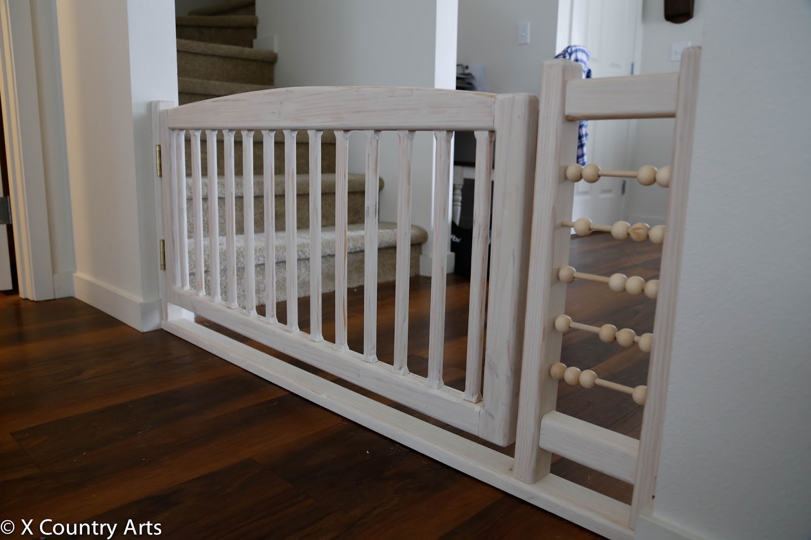 Dog Gates Pressure Mounted Baby Gate 48 Inches Retractable Dog
