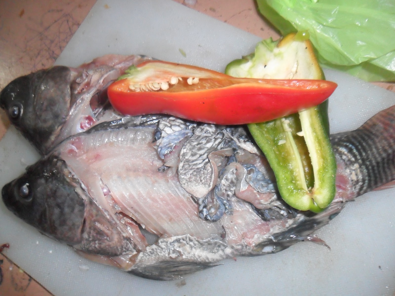 BITTER SWEET SOUR tilapia fillet with escabeche sauce