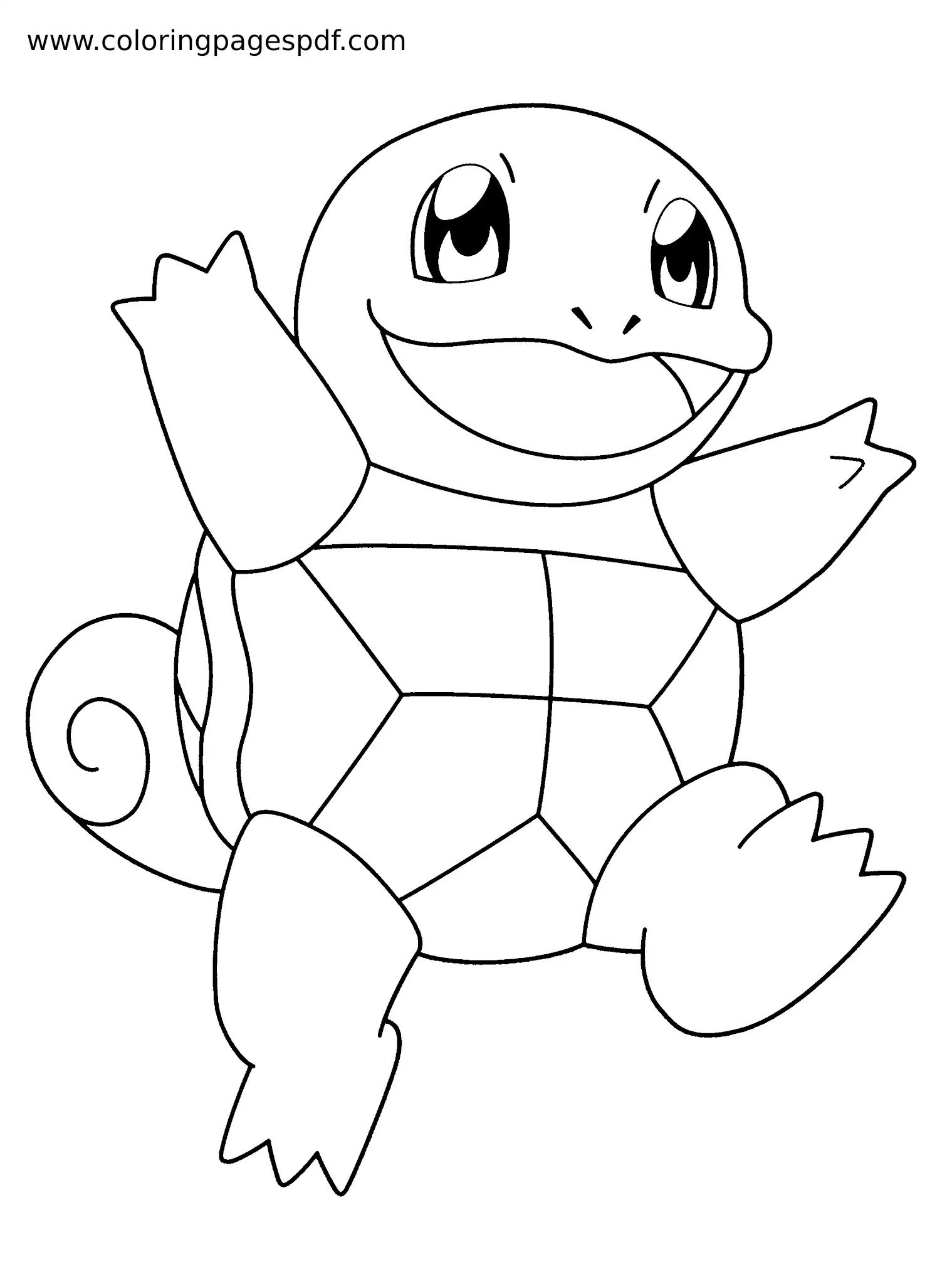 Coloring Page Of Bulbasaur