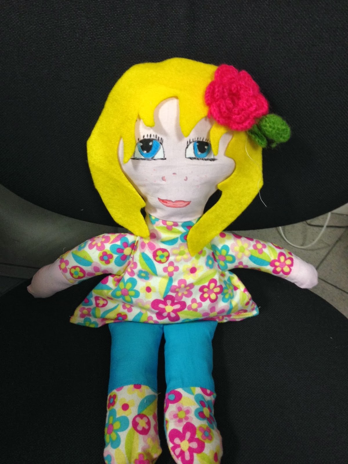 Bambola Emma 25Cm - Bambole In Tessuto Tendresse - Foto 8