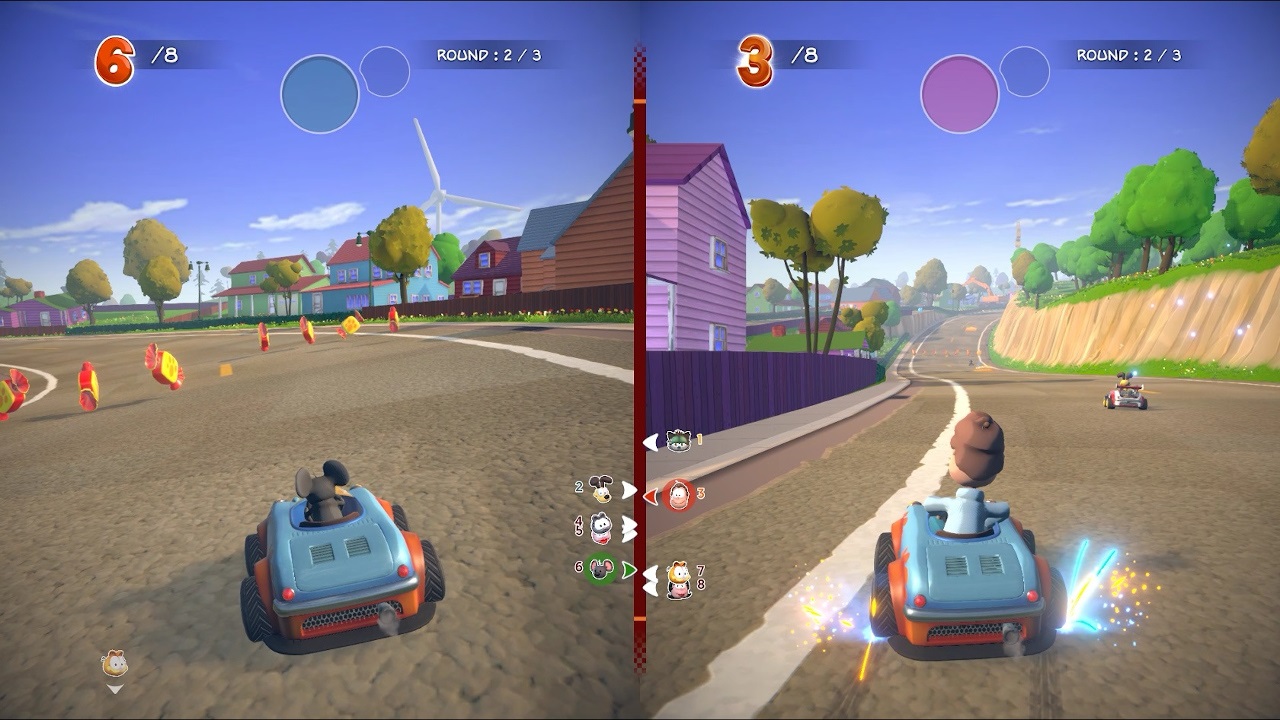 Garfield kart furious racing multiplayer southbezy