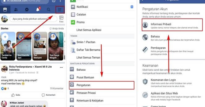 Cara Mengganti Nama di Facebook Menggunakan Android