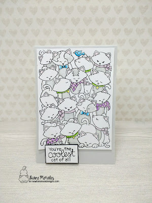 Your the Coolest a card by Diane Morales | Company of Cats Stamp set by Newtons Nook Designs