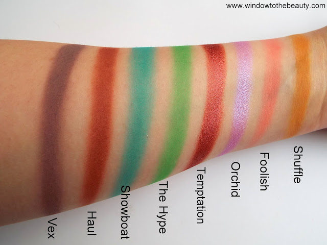 BPerfect x Stacey Marie Carnival XL Pro Palette swatches