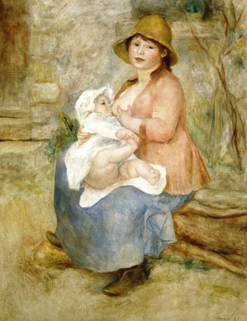 Maternidad, Pierre Augusto Renoir, Museo d´Orsay, París