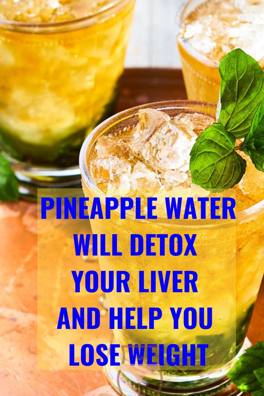 Pineapple Water Will Detox Your Liver. Help You Lose Weight .. Reduce