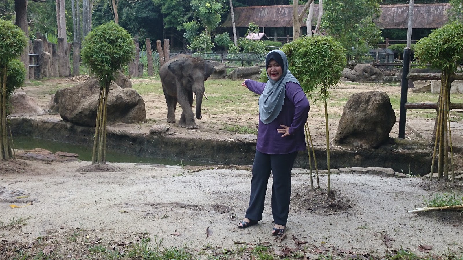 Today BAHAGIA Jalanjalan ke Mini Zoo Kemaman, Terengganu