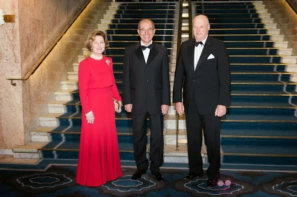 King Harald and Queen Sonja, Crown Prince Haakon and Crown Princess Mette Marit