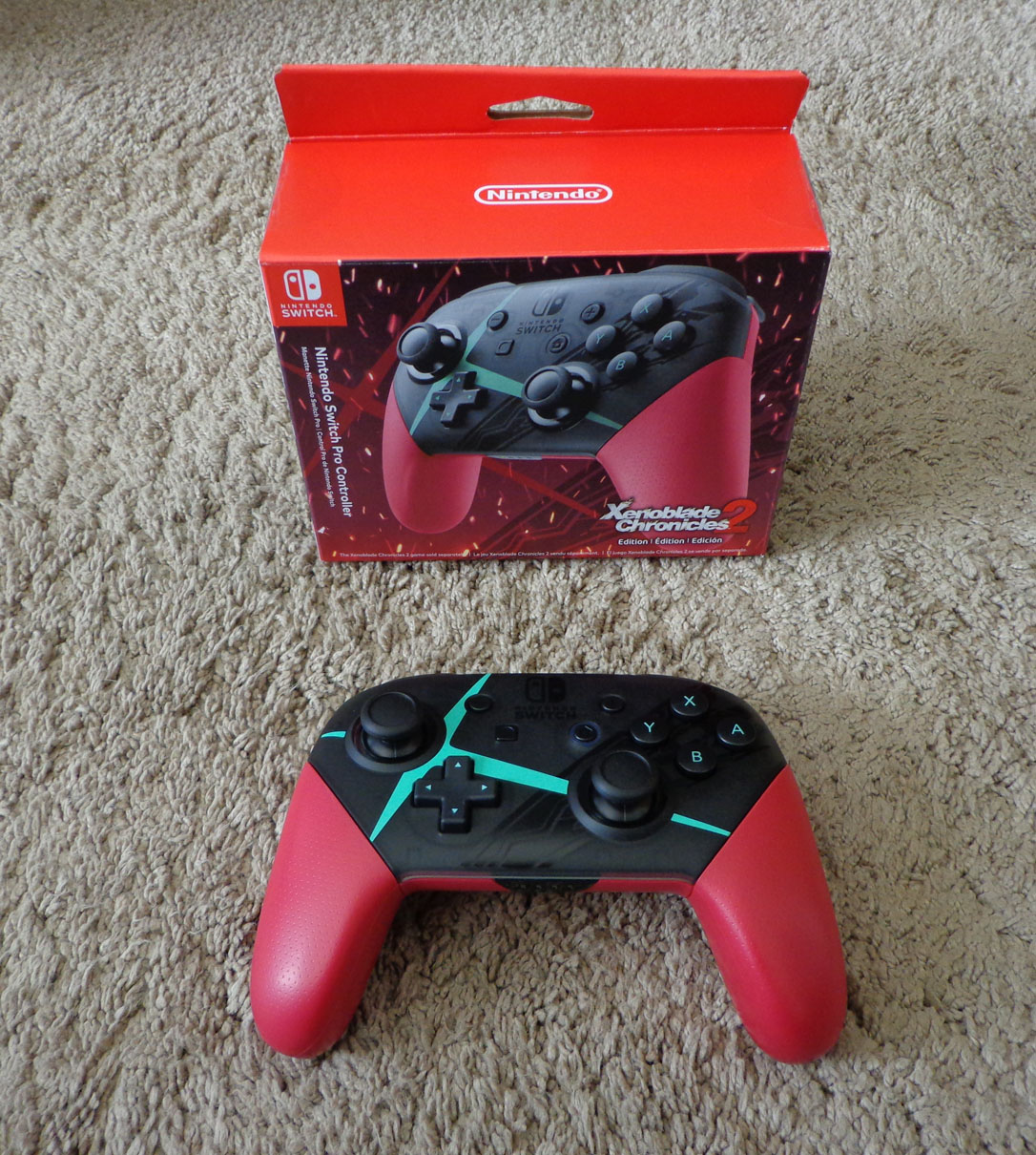 WatchmeplayNintendo Xenoblade Chronicles 2 Switch Pro Controller