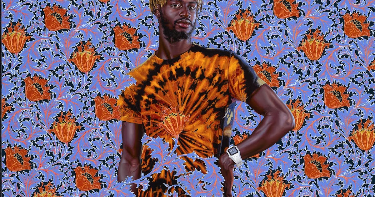 Kehinde Wiley "Blue Boy" Unveiled