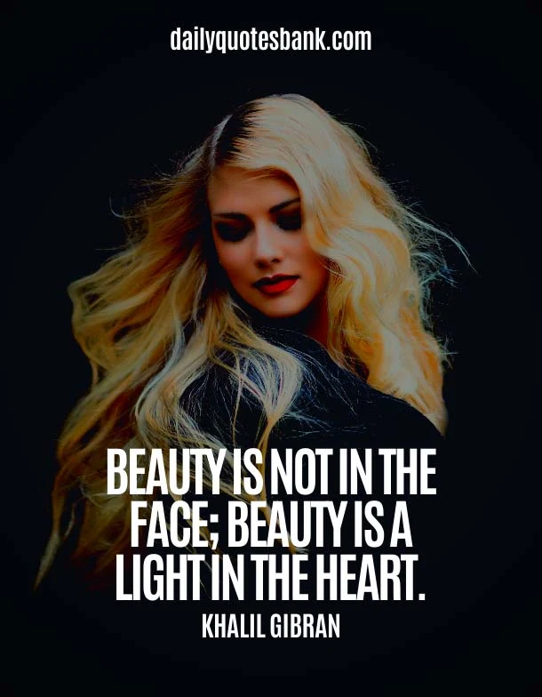 Being Simple Beauty Quotes About Face