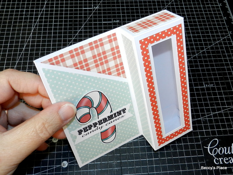 Beccy's Place Tutorial Gift Card Treat Box
