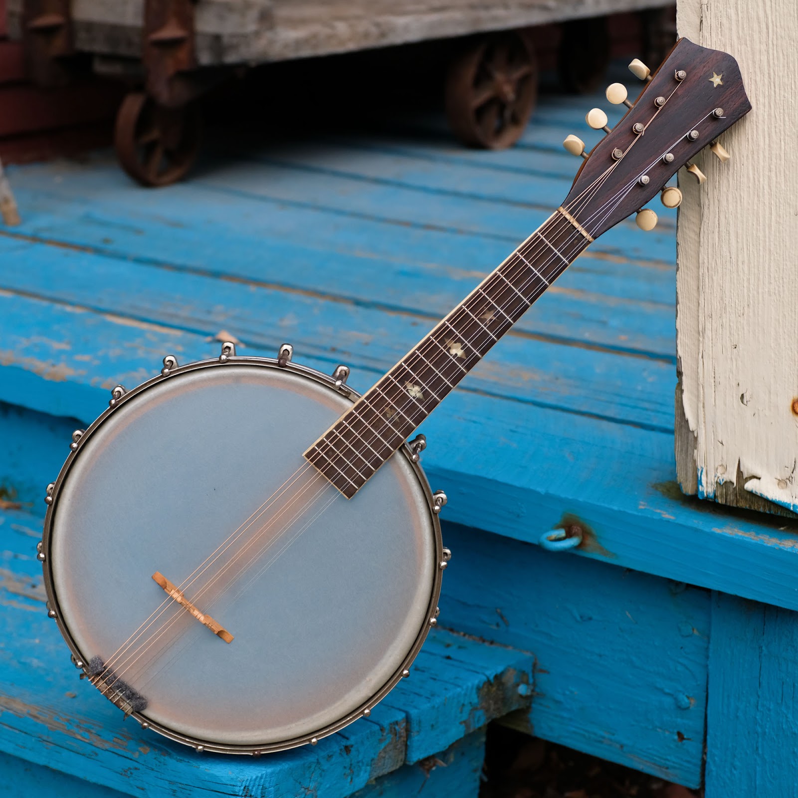 1910s Oscar Schmidt Banjo Mandolin