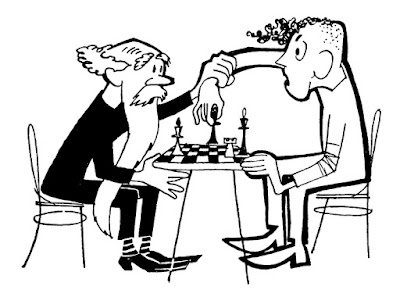 Забавные случаи из жизни шахматистов-любителей. Находчивый старичок
