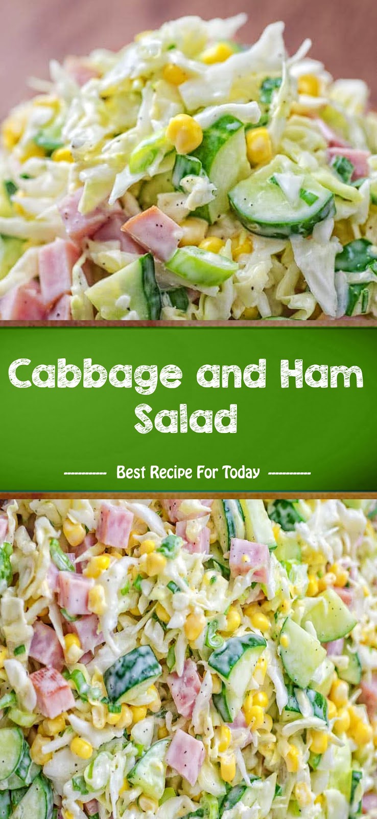 Cabbage and Ham Salad