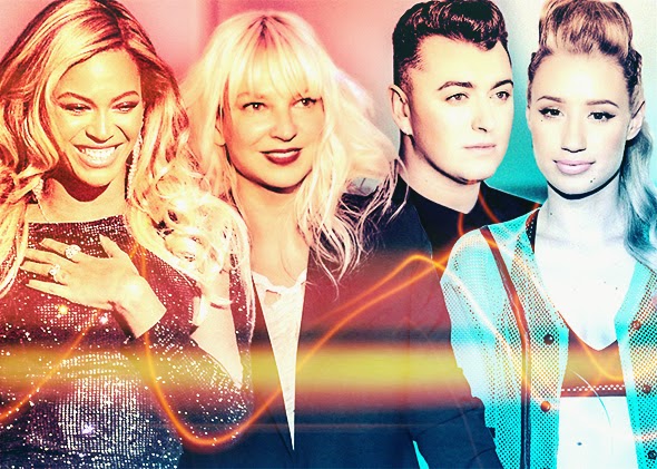 2015 BEST NEW ARTIST GRAMMY NOMINEES visual data 8