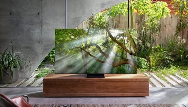 Introducing the new Samsung 8K TV without frame