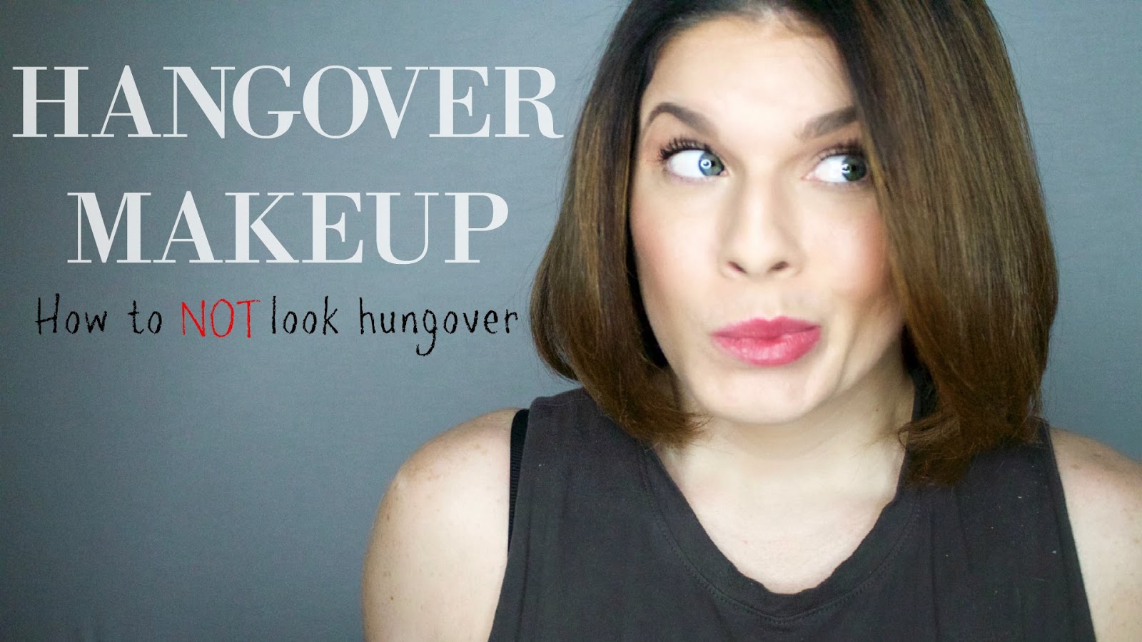 Tutorial How to NOT Look Hungover Makeup to Look Well Rested Girly Things by *e