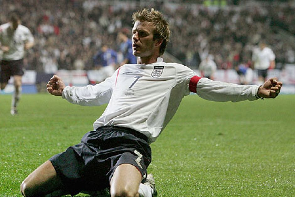 David Beckham Goal Celebration  Spirit Players