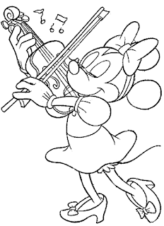 disney baby minnie mouse coloring pages
