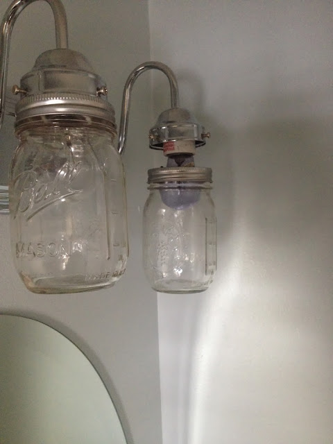 Mason jar light fixture diy, do it yourself mason jar light tutorial, rachael ray