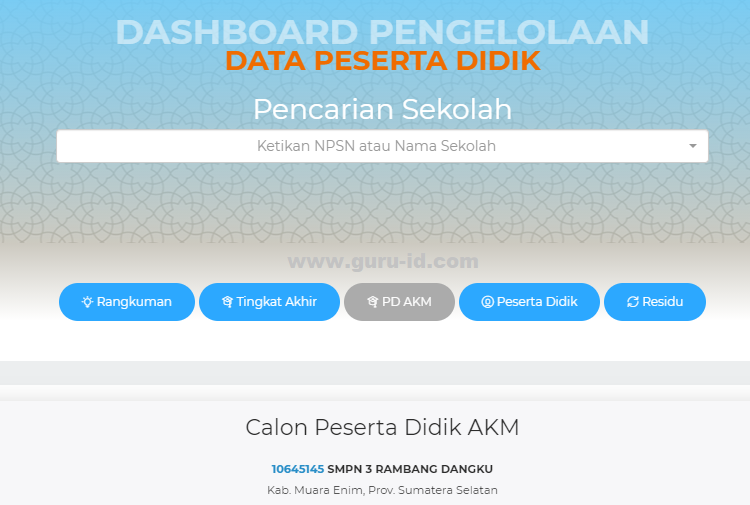 Cara Cek Calon Peserta Didik Akm Sd Smp Sma Smk Tahun 2021 Info Pendidikan Terbaru