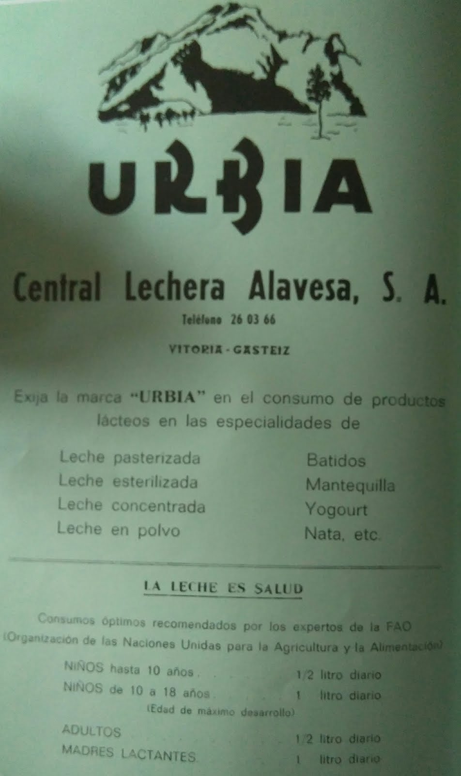 LECHE URBIA