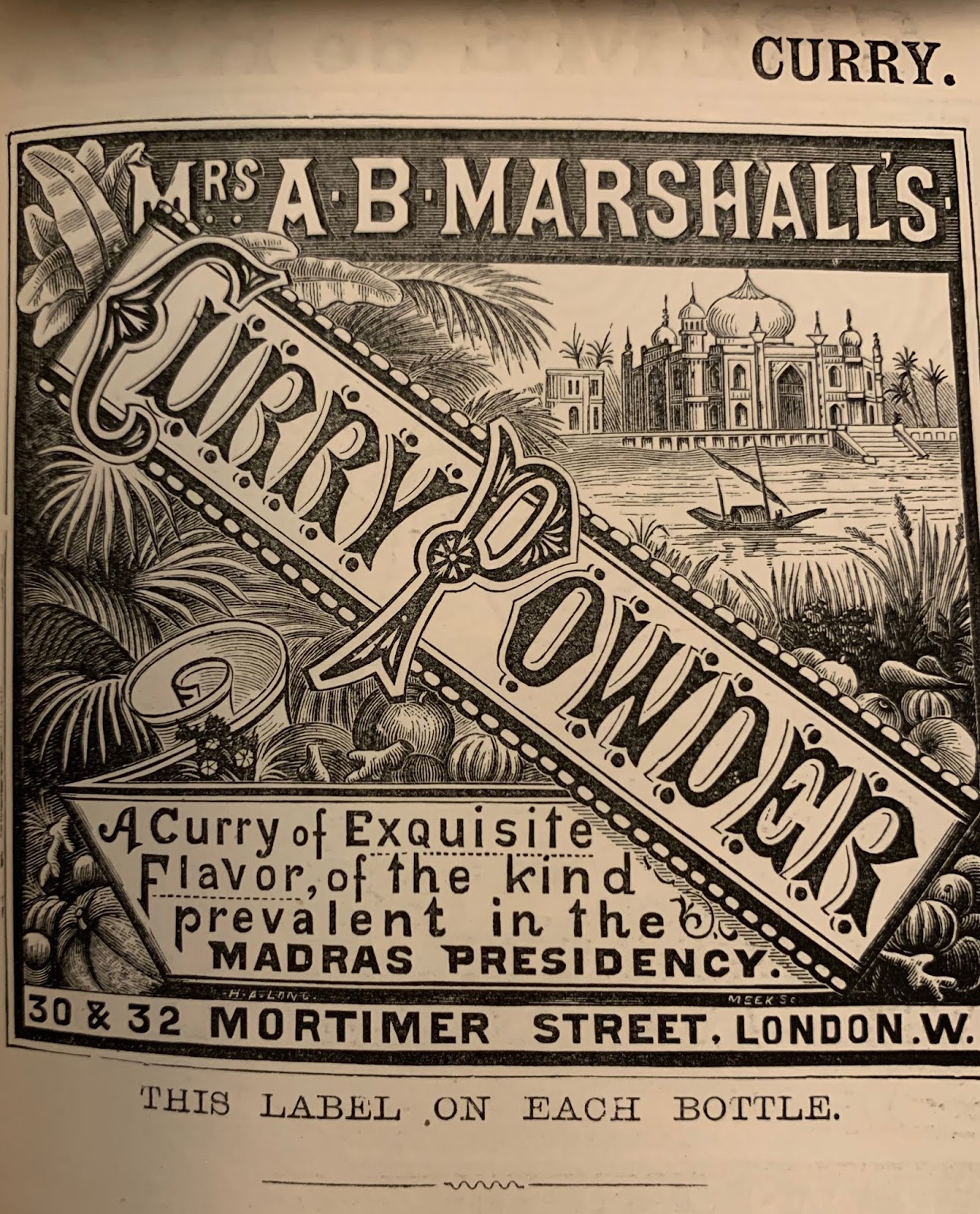 A Taste of History with Joyce White Chicken Curry, An East Indian