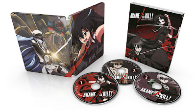 Akame Ga Kill Complete Collection Bluray Steelbook Overview