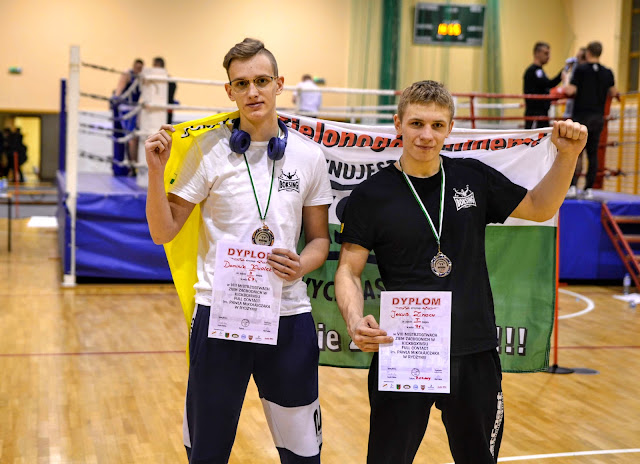 full contact,sport,junior,kickboxing,Zielona Góra,Jakub Zimoch,Dominik Kwolek