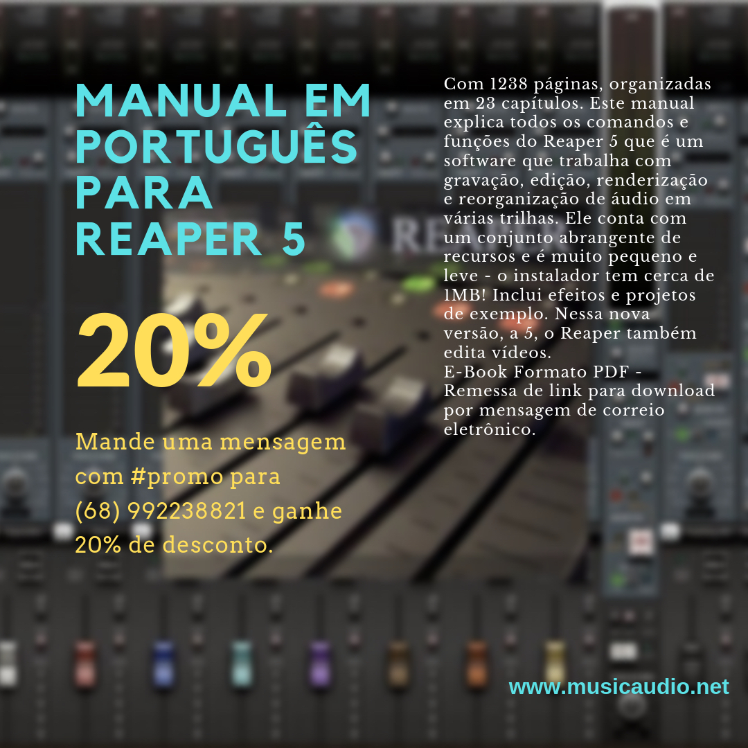 MUSICAUDIO NOVIDADES E DICAS Reaper Técnicas Úteis 024 Drum Sound Replacement