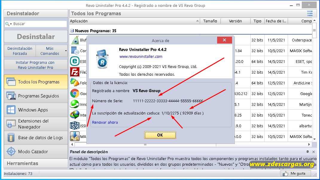 Revo Uninstaller Pro Full Activado Español