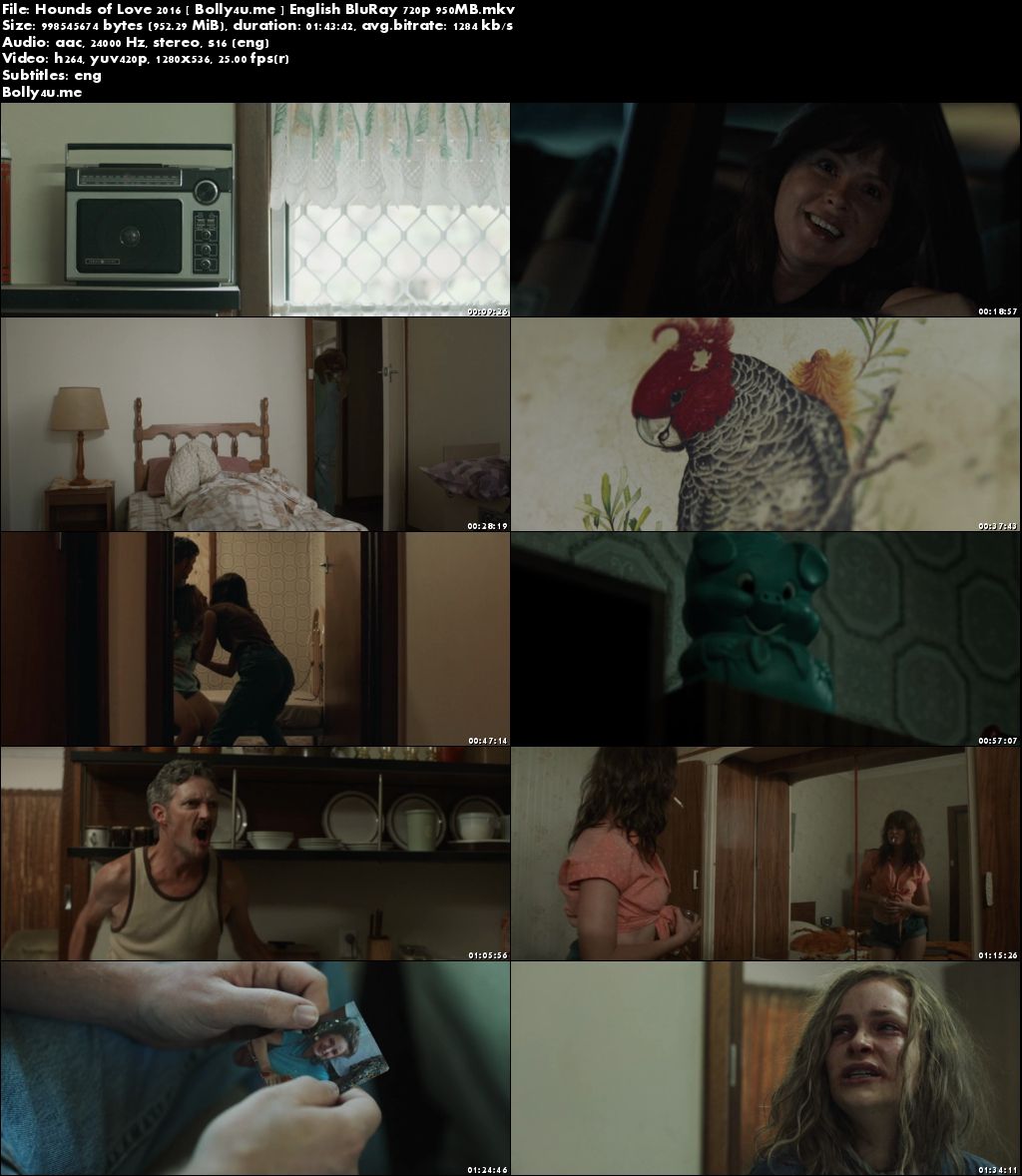 Hounds of Love 2016 BluRay 300MB Full English Movie Download 480p