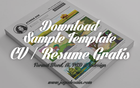 Download 10 Template Resume (CV) Terbaik Dalam Format Word 