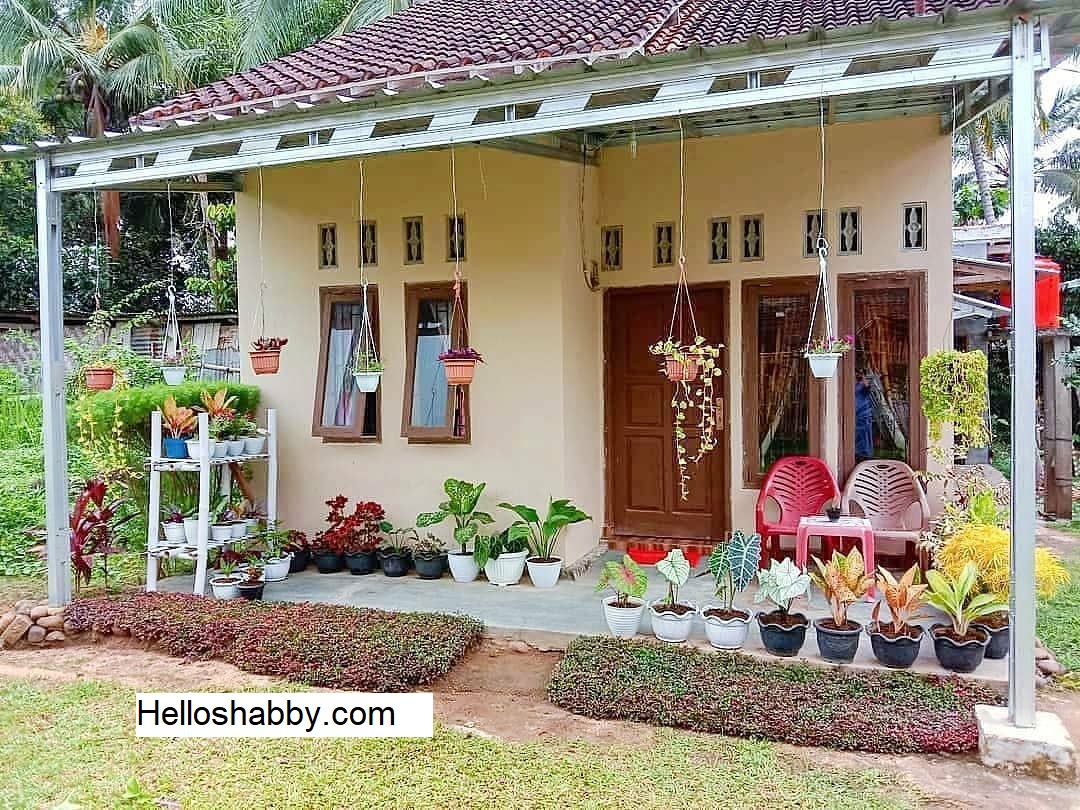 6 Inspirasi Gambar Teras Rumah Sederhana di Kampung tapi Modern