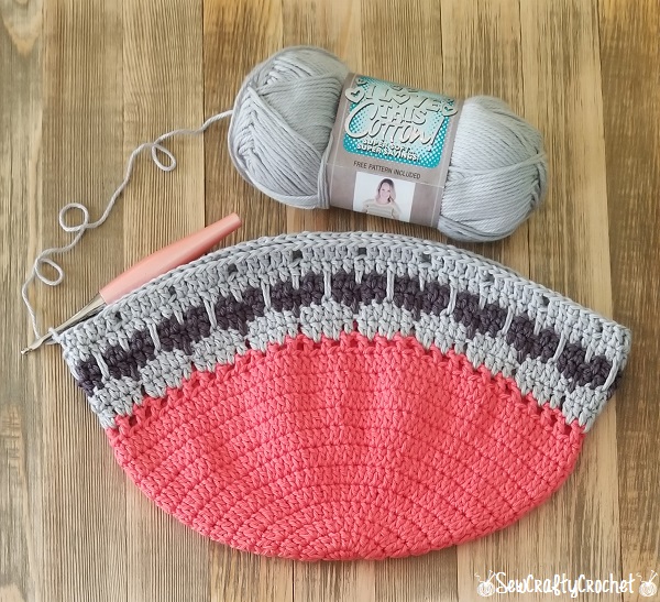 Crochet Pencil Tote Bag - Sew Crafty Crochet