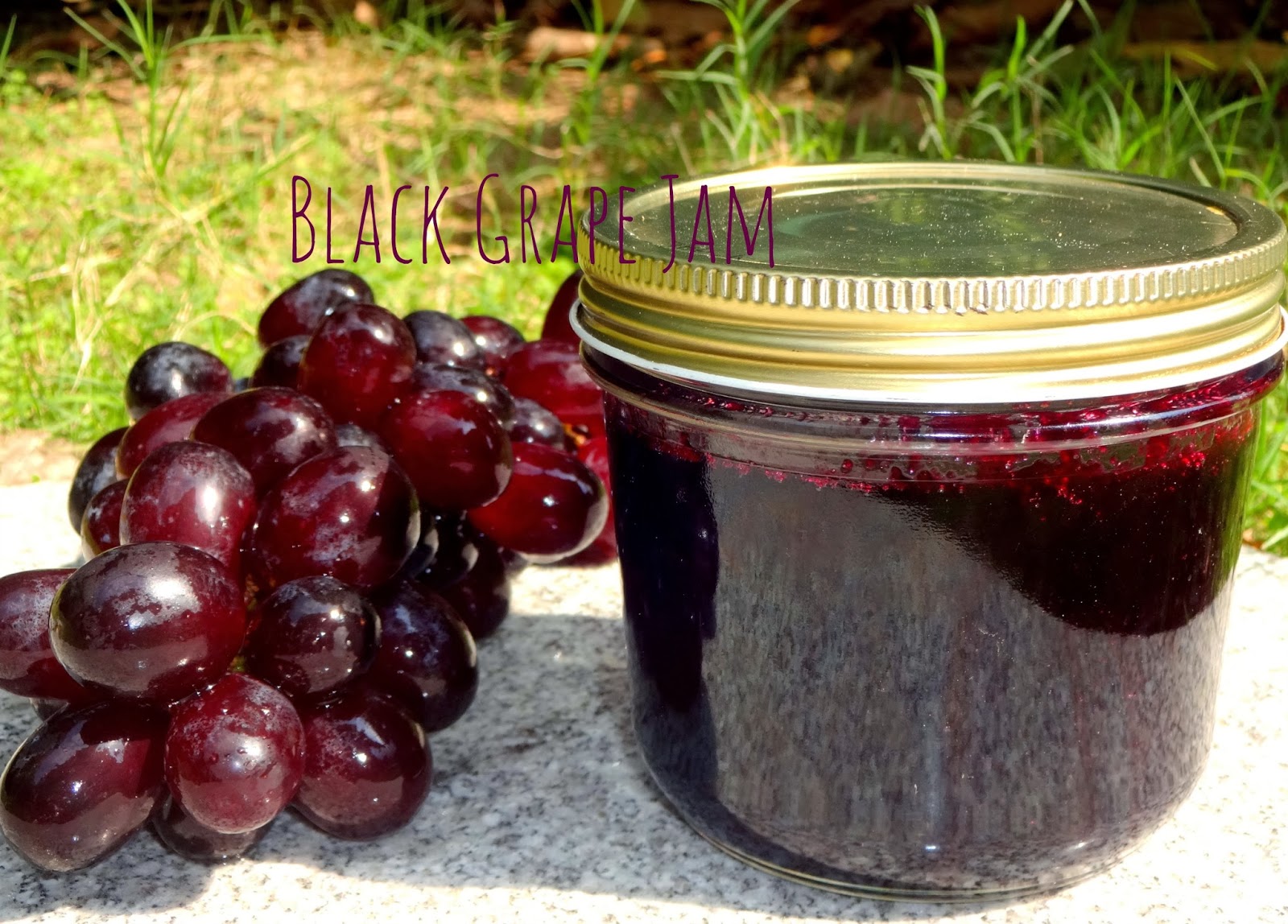 Black Grape Jam Ambrosia