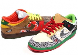 What The Dunks Nikes SB Dunk Low-Nothing but the Truth Movie Themed Shoes | Rainbow nike shoes 