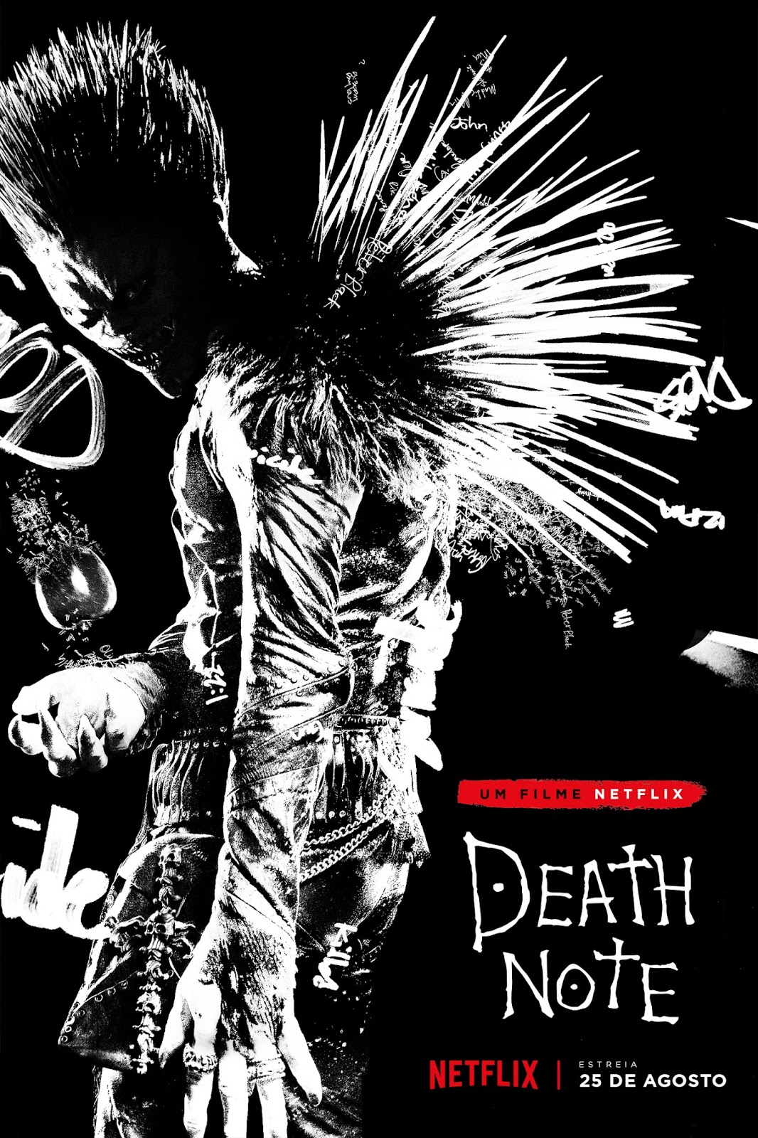 Death Note poster oficial da Netflix