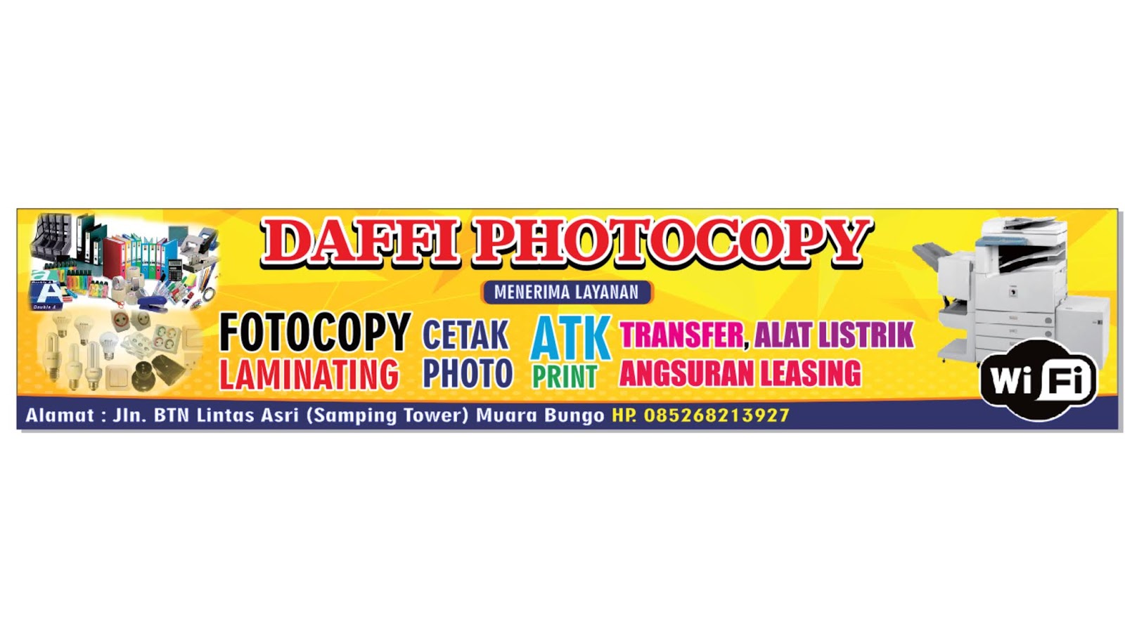 DESAIN SPANDUK FOTOCOPY .cdr DESAIN SPANDUK FOTOCOPY .cdr